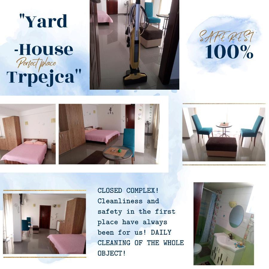 Yard House Trpejca Hotel Ohrid Buitenkant foto