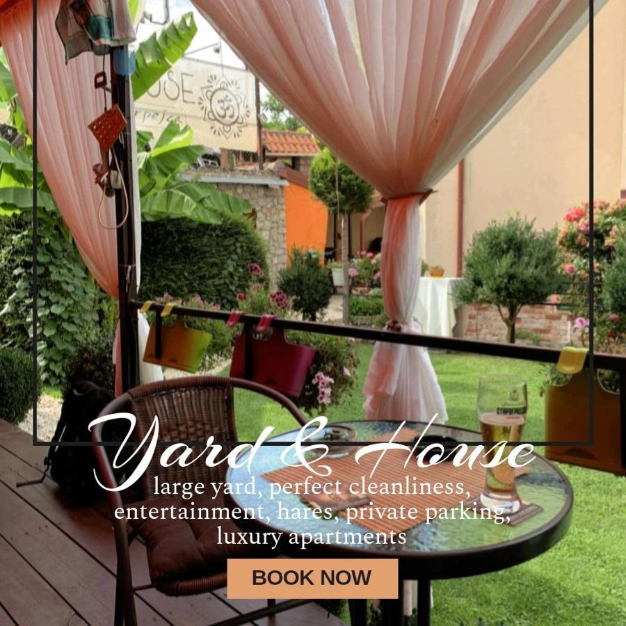 Yard House Trpejca Hotel Ohrid Buitenkant foto